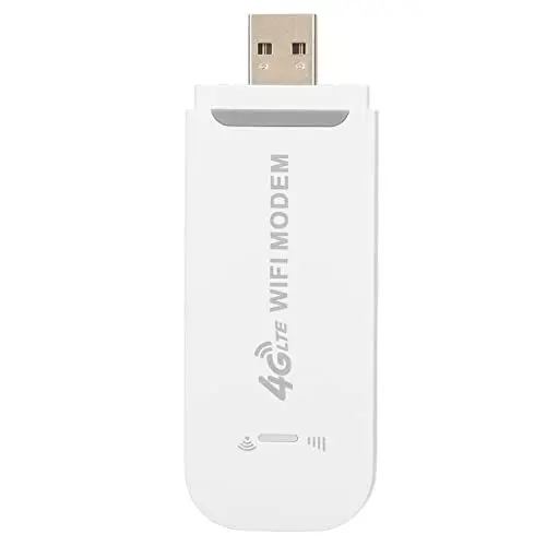 Produktbild: 4G LTE USB-WLAN-Modem-Dongle-WLAN-Router mit SIM-Kartensteckplatz, Mobile High-Speed-Internetgeräte mit 150 Mbit/S, Unterstützung für 10 Benutzer