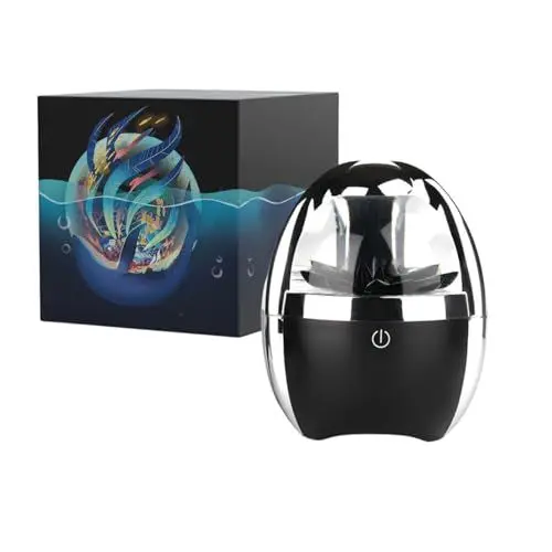 Produktbild: Sxhlseller Ferrofluid Lautsprecher – Ferrofluid Sound Visualizer mit Bunten Lichtern, Tanzender Ferrofluid Lautsprecher Music Mate, Tragbarer Magnet Flüssigkeitslautsprecher, Coole