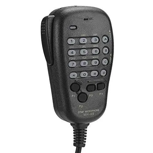Produktbild: Sxhlseller Handmikrofon MH-48 DTMF 6 PIN Handmikrofon Hintergrundbeleuchtetes Mikrofon Kompatibel mit YAESU-Mobilfunk FT-7800R, FT-7800E, FT-7800, FT-7900R, FT-8800R, FT-8800E, FT-8800