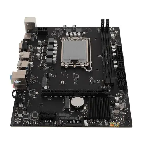 Produktbild: Sxhlseller M.2-Gaming-Motherboard Unterstützt LGA 1700, DDR4-Speicher, VGA-Videoschnittstelle, PCIe Gen 4.0, 1000 Mbit/s LAN, Realtek ALC mit NVME M.2-Schnittstelle