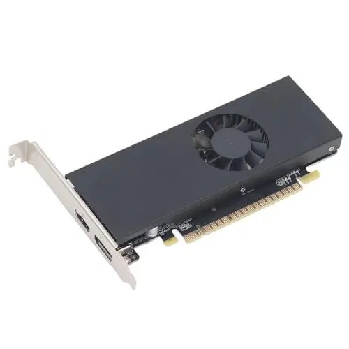 Produktbild: Sxhlseller PC Gaming 1050Ti 4 GB Grafikkarte, 128 Bit 1290 1392 MHz GDDR4 Desktop Video Grafikkarten, mit HDMI/DP Anschlüssen, PCI Express 3.0 16X