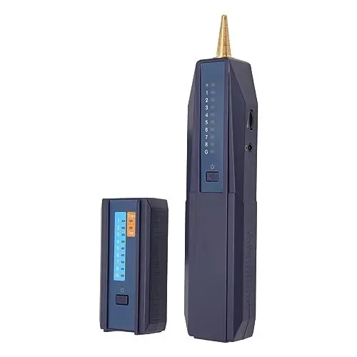 Produktbild: Sxhlseller RJ45 PoE-Netzwerkkabeltester, Anti-Interferenz-Digitalsignalverfolgung, Polaritätsprüfung, Netzwerkkabeltester, Erkennung Mehrerer Kabel Gleichzeitig mit Aufbewahrungstasche