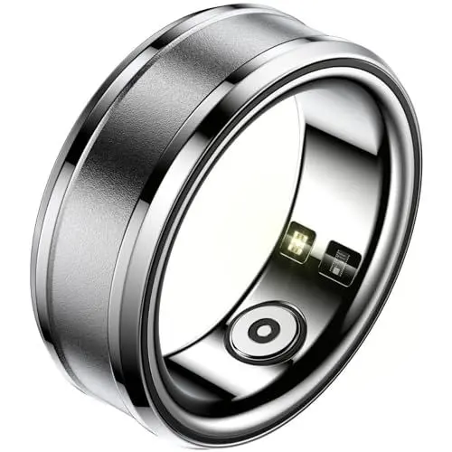 Produktbild: Sxhlseller Smart Ring – Neuer-Smart-Ring-Fitness-Tracker mit 5 G Ultraleichtem Design, IPX5 Wasserdichter Wiederaufladbarer (Nr. 20)