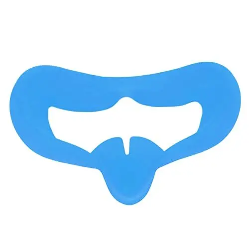 Produktbild: Sxhlseller VR-Brille Silikon-Augenmaske für Quest VR-Brille Silikon-Augenmaske für Quest 2 Atmungsaktive Anti-Schweiß-VR-Schutzhülle(Blau)
