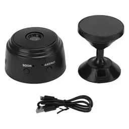 Produktbild: Sxhlseller Wireless Intelligent Camera, Hochauflösende ABS-Nachtsicht-WLAN-Kamera mit Drehbarer Halterung, 150-Grad-Weitwinkelkamera für die Sicherheit zu Hause