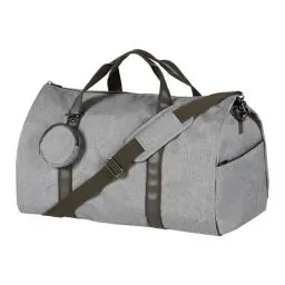 Produktbild: Syeeiex Cabrio Reise Kleidersack, Unisex 2-in-1 Kleidertasche Anzugtasche, Carry On Garment Bag mit Münzgeldbeutel & Schulterriemen, Wasserdichter Kleidersack Hängekoffer Anzugtasche Reisetasche