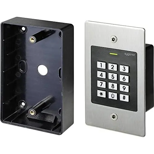Produktbild: Sygonix SY-4760956 Code-Tastatur mit RFID Unterputz 12 V/DC, 18 V/DC IP66