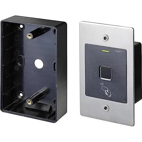 Produktbild: Sygonix SY-4760958 Fingerprint/RFID Zugangssystem Unterputz 12 V/DC, 18 V/DC IP66