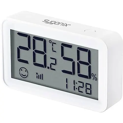 Produktbild: Sygonix Thermo-/Hygrometer App basierend Weiß SY-4904438
