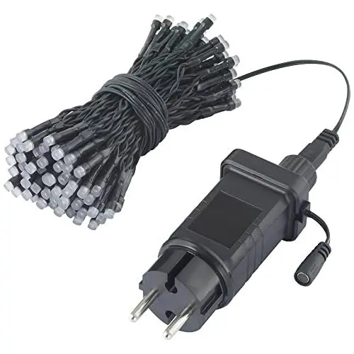 Produktbild: sygonix SY-5136978 Büschellichterkette mit Appsteuerung Innen/Außen netzbetrieben Anzahl Leuchtmittel 120 LED RGB Beleu
