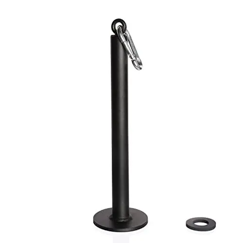 Produktbild: SYL Fitness Gewichtsplatte Ladestift 25mm mit Karabiner, Fitness Standard Weight Plate Loading Pin