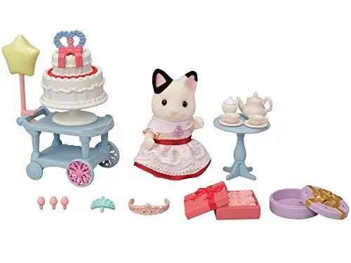 Produktbild: Sylvanian Families 5646 Party Spielset mit Figur - Puppenhaus Spielset