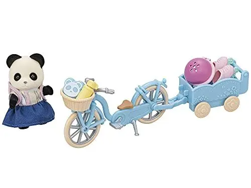 Produktbild: Sylvanian Families 5652 Fahrrad und Rollschuhe Spielset mit Figur