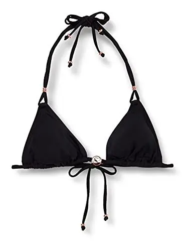 Produktbild: Sylvie Flirty Swimwear Damen Bikinioberteil Bajame, Schwarz (Black 5053), 38 (Herstellergröße: 38C)