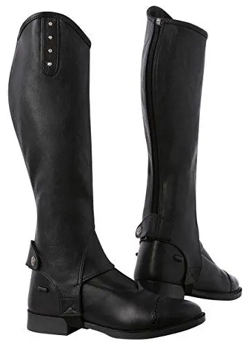 Produktbild: Symantec 913107202 Strass Halbchaps, Schwarz, Einheitsgröße