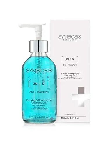 Produktbild: SYMBIOSIS LONDON (Zink + Tocopherol ) - Klärendes und rückfettendes Reinigungsgel, 120 ml