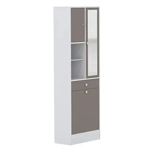 Produktbild: Symbiosis Wäschekasten, Spanplatten/Melamine, weiß, 62,6 x 28,4 x 181,1 cm