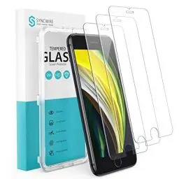 Produktbild: SYNCWIRE 3-Stück Panzerglas für iPhone SE 2022/SE 2020/8/7/6 4,7
