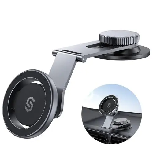 Produktbild: SYNCWIRE Handyhalterung Auto für MagSafe Autohalterung Magnetische Handyhalter Auto Kompatibel mit Alle Auto Armaturenbrett(Einschließlich Tesla Bildschirm)Handyhalterung für iPhone 15 Pro&Alle Handys