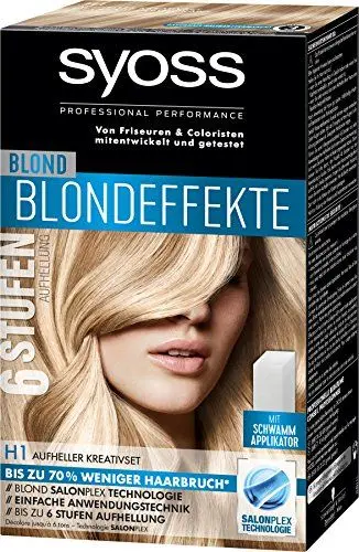 Produktbild: Syoss Fachmann Performance Blonde Effects Haarfarbe Stufe 3, 3 x 95 ml