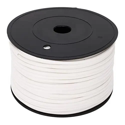 Produktbild: Syrisora ​​Kabelschutz, Blütenblattform, Innen, Hält Fest, Bedruckbares Kabel, Schutzrohr, weiß, 70 M Länge, 3 Mm Durchmesser, 1,5 Mm²
