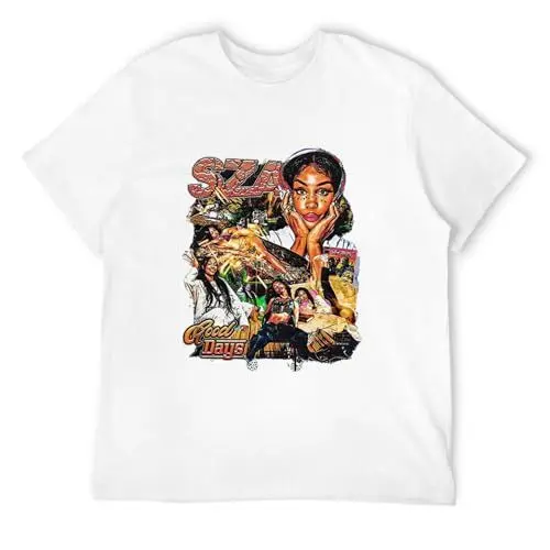 Produktbild: Sza Good Days Rap Hip-Hop Mens T-Shirt White Unisex Tee L