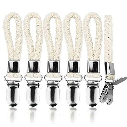 Produktbild: SZCXDKJ Aufhänger für Handtücher 6 Stück Handtuch Clip aufhänger, towel clips,geschirrtuchclips,Handtuchklammern,Geschirrtücher Halter,handtuchclips für handtücher für Kücher, Bad, Balkon