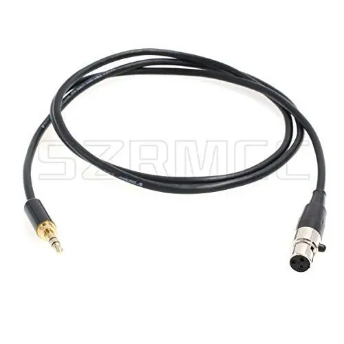Produktbild: SZRMCC 3,5 mm TRS auf TA3F 3-poliges Mini-XLR-Audiokabel für Senn-heiser AKG Kopfhörer Mikrofon