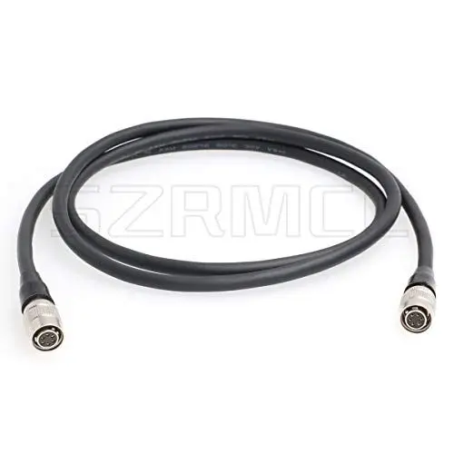 Produktbild: SZRMCC Hirose 6Pin Buchse auf Buchse Stromkabel für Basler GigE CCD Industrial Camera Power I/O Verlängerungskabel (Gerade auf Gerade,1M)