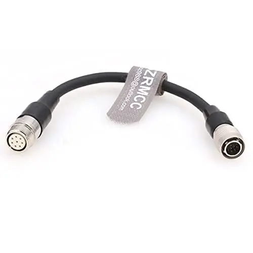 Produktbild: SZRMCC Servo Objektivkontrollkabel für Canon Zoom Focus Servo Controller 8-polig auf Fujinon Hirose 20 Pin Servo Objektiv