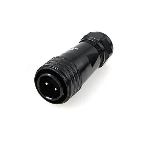 Produktbild: SZRMCC luftfahrtstecker SA20 Steckverbinder 2-Poliger Kabel Wasserdicht Aviation Steckverbinder Stecker Buchsen IP67 kabelverbinder für Bluetti