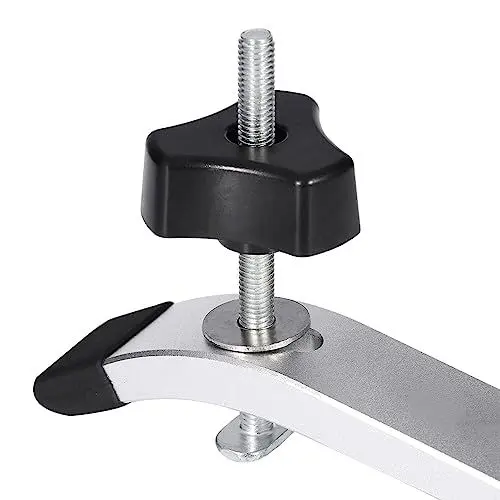 Produktbild: T Nut Schiene, Holzbearbeitung Nuten Klemmen, Schnellwirkende Niederhalteklemme aus Metall Klemme Werkbank für T-Slot T-Track Holzbearbeitungswerkzeug