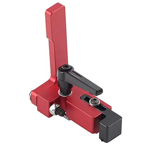 Produktbild: T Nut Schiene, Legierter Stahl Typ 75 Gehrungsanschläge für Tischschlitten T-Schienenstopper Schienenstopper T-Schienen Holzbearbeitung für Standard-T-Schienen
