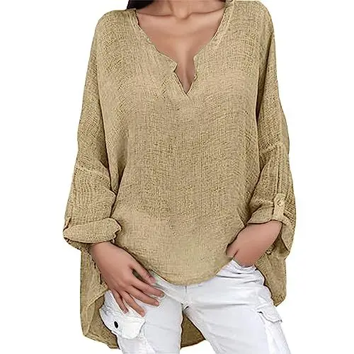 Produktbild: Generisch Schwarze Satin Bluse Damen Bluse Damen weiß bügelfrei Long Bluse Damen Long beige Tanktop Damen Sport Long Bluse Kurzarm Damen blau Cowboy Hemd Damen Kurzarm rot schwarz