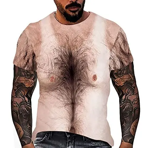 Produktbild: t Shirt Herren Unisex Modische Damen-Blusen, Bedruckt, lustig, Rundhalsausschnitt, lässig, ärmellos Blusen Damen Langarm (S,P-c)