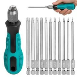 Produktbild: T6-T40 Torx Schraubendreher Set, 12 Stück 1/4