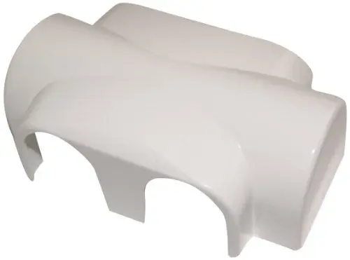 Produktbild: TA Heimeier 3850-10.553 Verkleidung aus Kunstoff Multilux Eck und Durchgang weiß