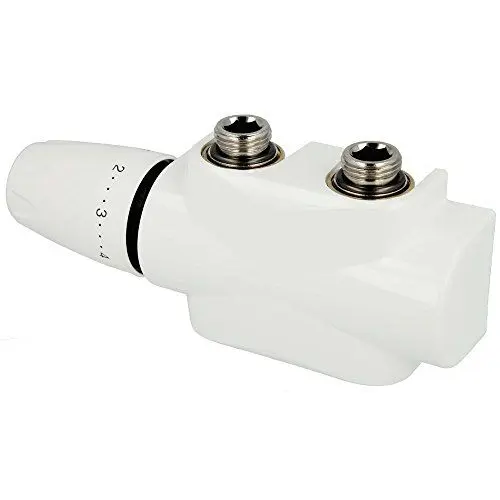 Produktbild: TA Heimeier Design-Edition Multilux 4 Set für Zweirohrsystem weiß RAL 9016, 9690-27.000