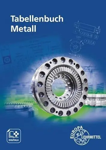 Produktbild: Tabellenbuch Metall mit Formelsammlung