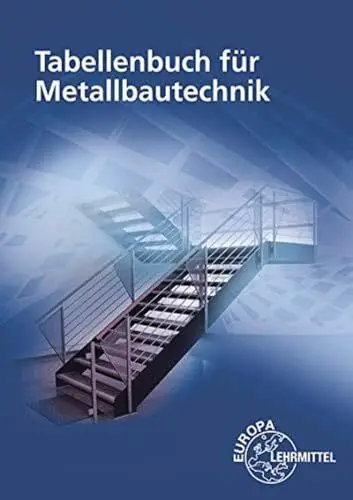 Produktbild: Tabellenbuch für Metallbautechnik