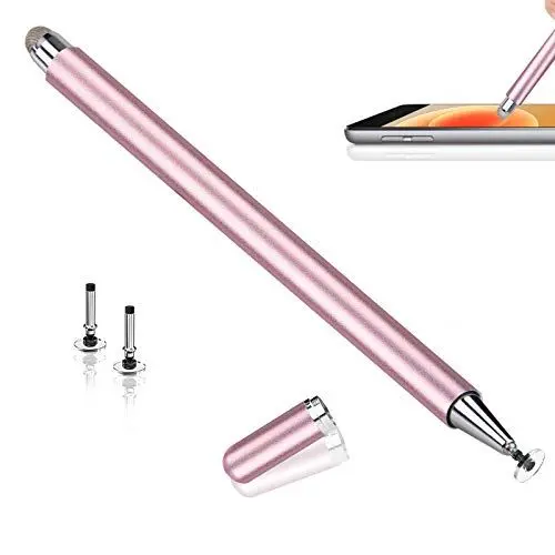 Produktbild: Tablet Stift für Alle Tablets Touchscreen Stift Universal Eingabestift Stylus Pen für iPhone iPad Samsung Galaxy Huawei Handy Stift(Magnetische Kappe)