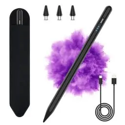 Produktbild: Tablet Stift für Android Stylus Pen für Samsung/Huawei/Lenovo/Vivo/Mi Tablets & Handys, Universal Stift mit Hoher Präzision und Neigungs Empfindlichkeit(Schwarz)