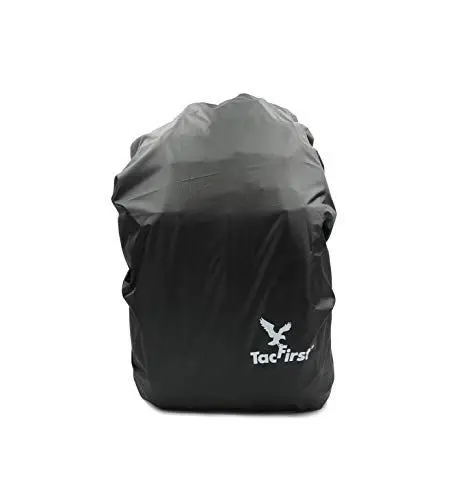 Produktbild: TacFirst Schutzbezug für Rucksäcke (wasserabweisend, schützt vor Regen, Staub, Schmutz und Sonnenlicht erhältlich) (30-40 Liter, Schwarz)