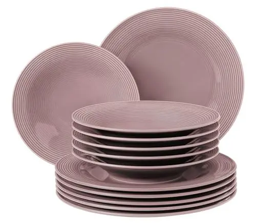 Produktbild: Tafelservice 12-teilig BT Beat Altrosa