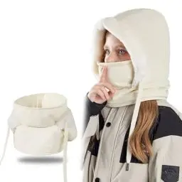 Produktbild: TAGVO Kinder Sturmhaube Winter 4-10, Multifunktional Winddicht Skimaske Radfahren Gesichtsmaske mit Warm Fleece, Kinder Sturmmaske Wintermütze mit Halswärmer für Jungen Mädchen Outdoor Sport