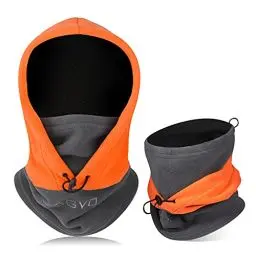 Produktbild: TAGVO Sturmhaube Winddichte Skimaske Thermo-Fleece-Kapuze Winter Mehrzweck Verwendung Unisex-Gesichtsmaske Warm＆Atmungsaktive Gesichtsbedeckung Schwerer Nackenwärmer Für Wintersport im Freien
