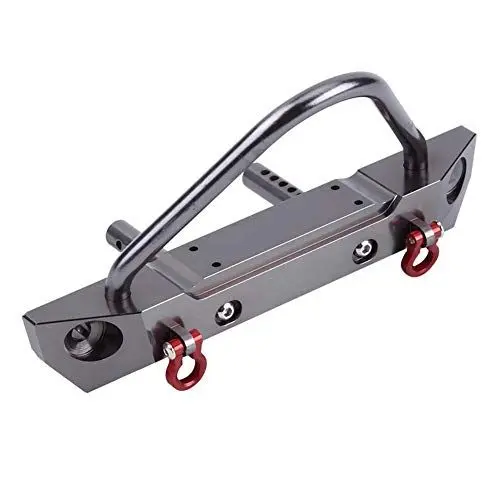 Produktbild: Taidda- RC Car Frontstoßstange, Aluminiumlegierung Schutz Stoßstange für Axial SCX10 MST SCX10 II 1/10 Crawler Remote Control Crawler