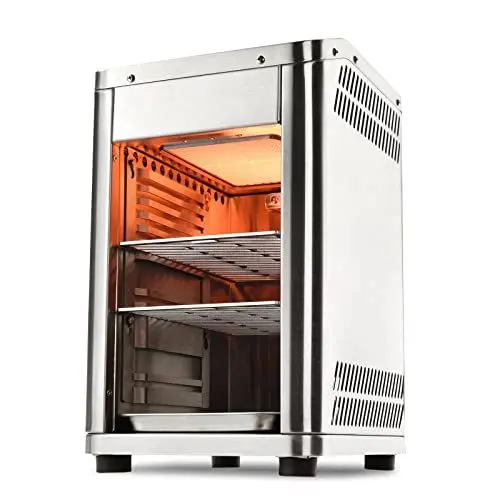 Produktbild: TAINO Oberhitzegrill 800 Grad Hochleistungsgrill Beef-Grill Steaker (Gasbetrieben - Pro)