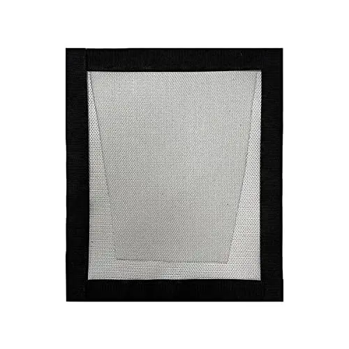 Produktbild: TAISOCA DIY-Herdheber, 20 x 23 cm, doppellagiger Schornsteinheber, feuerfestes Tuch, Zubehör für Campingzelte im Freien, Zubehör zum Schutz heißer Zelte