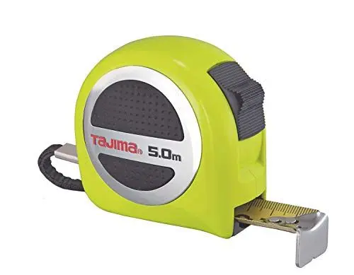 Produktbild: Tajima Bandmaß (Maßband) 5 m / 25 mm (strong tape, Nylona coatin, Feder rostfrei) - GASP25-50E